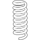 Mercedes-Benz 254-324-12-00 Spring