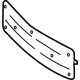 Mercedes-Benz 213-885-08-81 License Bracket