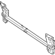 Mercedes-Benz 232-620-60-01 Lower Impact Bar