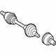 Mercedes-Benz 205-330-39-06 Axle Assembly