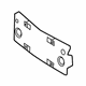 Mercedes-Benz 253-885-18-05 License Bracket