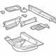 Mercedes-Benz 202-610-06-61 Floor Pan Assembly