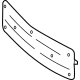 Mercedes-Benz 213-885-06-04 License Bracket