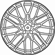 Mercedes-Benz 176-401-09-00-7X21 Wheel