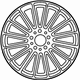 Mercedes-Benz 176-401-05-02-7X21 Wheel