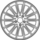 Mercedes-Benz 176-401-02-00-7X23 Wheel