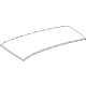 Mercedes-Benz 247-657-00-00 Roof Panel