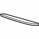 Mercedes-Benz 213-885-46-02 Lower Molding