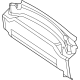 Mercedes-Benz 190-694-17-00 Front Trim