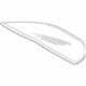 Mercedes-Benz 215-670-02-80 Back Glass