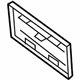 Mercedes-Benz 253-880-05-44 License Bracket