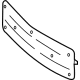 Mercedes-Benz 213-885-70-04 License Bracket