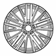 Mercedes-Benz 177-401-06-00-7X21 Wheel