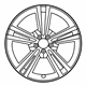 Mercedes-Benz 177-401-08-00-7X69 Wheel