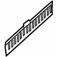 Mercedes-Benz 212-690-01-16 Scuff Plate Reinforcement