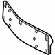 Mercedes-Benz 231-817-09-78 License Bracket