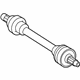 Mercedes-Benz 212-350-25-10 Axle Assembly