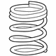 Mercedes-Benz 463-324-04-00 Coil Spring