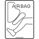 Mercedes-Benz 000-817-50-03 Air Bag Label