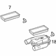 Mercedes-Benz 278-090-01-01 Air Cleaner Assembly