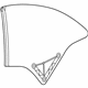 Mercedes-Benz 205-670-01-10 Quarter Glass