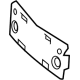 Mercedes-Benz 253-885-38-00 License Bracket