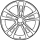 Mercedes-Benz 212-401-48-02-7X21 Wheel