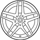 Mercedes-Benz 222-401-00-00-64-7X21 Wheel