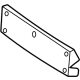 Mercedes-Benz 294-885-29-00 License Bracket