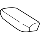 Mercedes-Benz 253-910-37-04-1B81 Cushion Cover