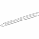 Mercedes-Benz 156-698-09-54 Rocker Molding