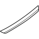 Mercedes-Benz 254-743-00-00 Trim Molding