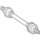 Mercedes-Benz 177-350-18-02 Axle Assembly