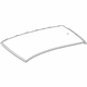 Mercedes-Benz 246-657-00-09 Roof Panel