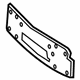 Mercedes-Benz 166-885-10-81 License Bracket