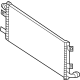 Mercedes-Benz 167-500-04-00 Auxiliary Cooler