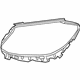 Mercedes-Benz 205-826-09-00-64 Headlamp Assembly Gasket