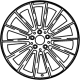 Mercedes-Benz 213-401-23-00-64-7X23 Wheel