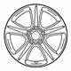 Mercedes-Benz 213-401-14-00-65-7X44 Wheel