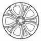 Mercedes-Benz 213-401-34-00-7X23 Wheel