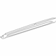 Mercedes-Benz 156-698-07-54 Rocker Molding