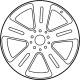 Mercedes-Benz 205-401-67-00-7X21 Wheel, Alloy