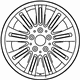 Mercedes-Benz 207-401-01-02-9765 Wheel