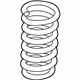 Mercedes-Benz 231-321-08-04 Coil Spring