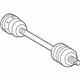 Mercedes-Benz 221-350-30-10 Axle Assembly