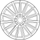 Mercedes-Benz 290-401-07-00-7X21 Wheel