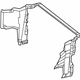 Mercedes-Benz 172-505-04-30 Upper Baffle