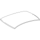 Mercedes-Benz 290-650-09-00-2A35 Roof Panel