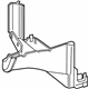 Mercedes-Benz 212-500-15-16 Lower Duct