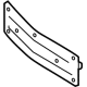 Mercedes-Benz 213-880-78-00 License Bracket